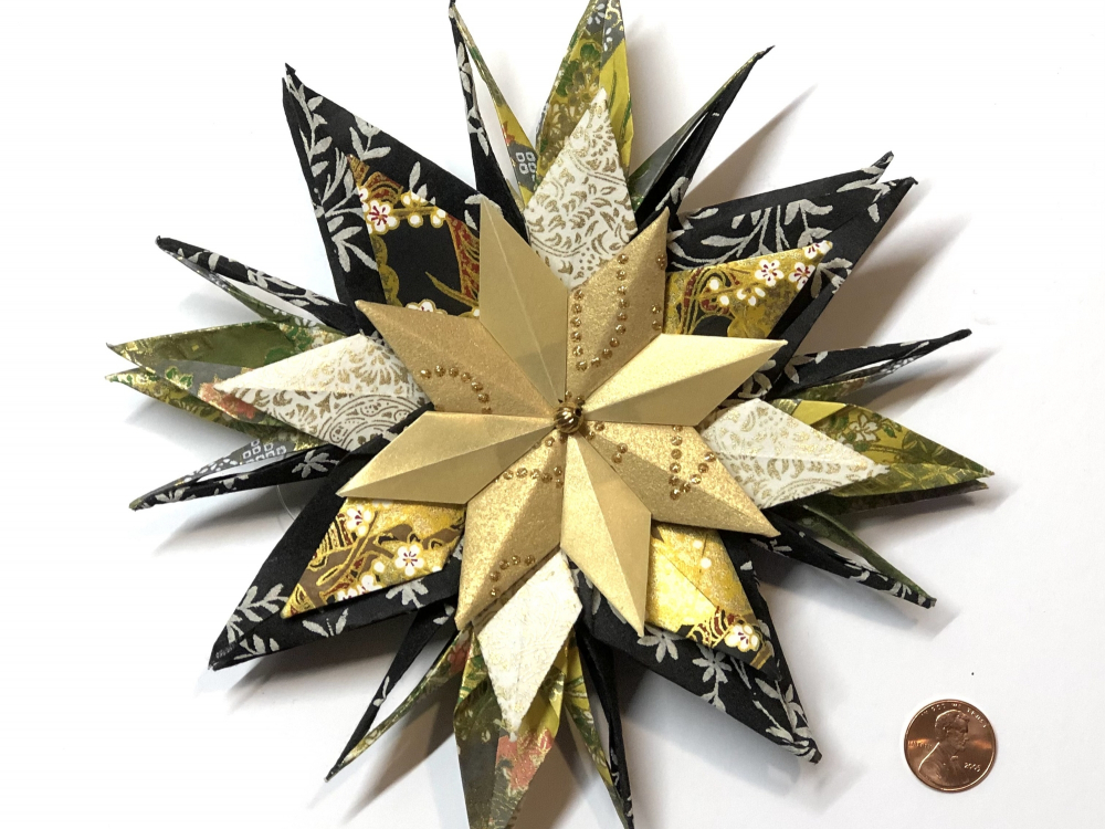 Large Gold Washi Origami Paper – Paper Tree - The Origami Store