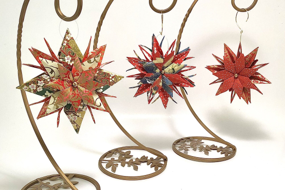 Origami Inspired Paper Stars Origami Inspired Paper Stars
