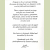 Back of Descriptive Card Back of Descriptive Card