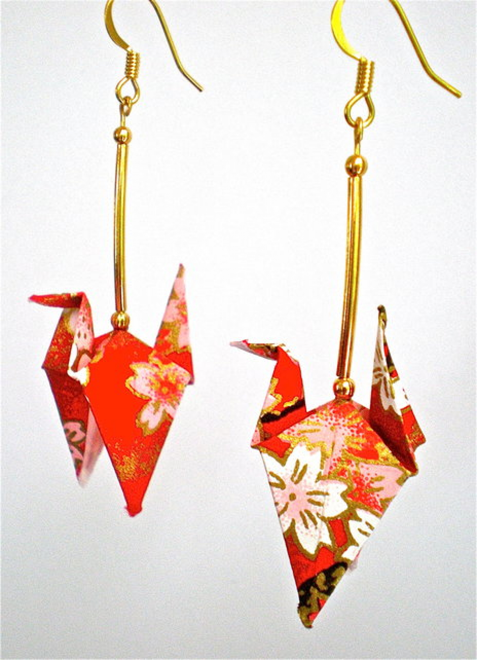 Japanese Paper Earrings