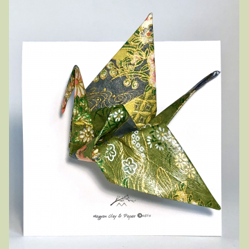 Spring Garden  Origami Inspired Pin (2)
