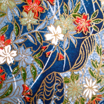 Whte Red Blossom Blues